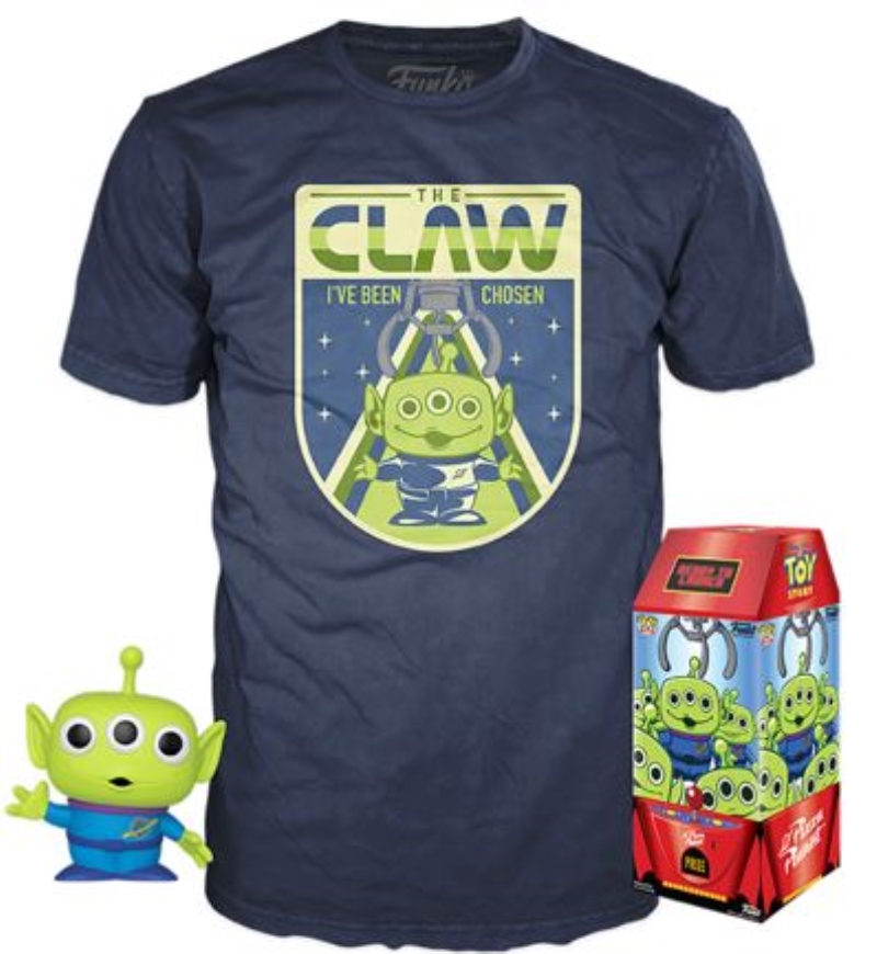 FUNKO ACTION FIGURES FUNKO POP & TEE PIXAR TOY STORY: ALIEN TRL/GL FUNKO ACTION FIGURES FUNKO POP & TEE PIXAR TOY STORY: ALIEN TRL/GL